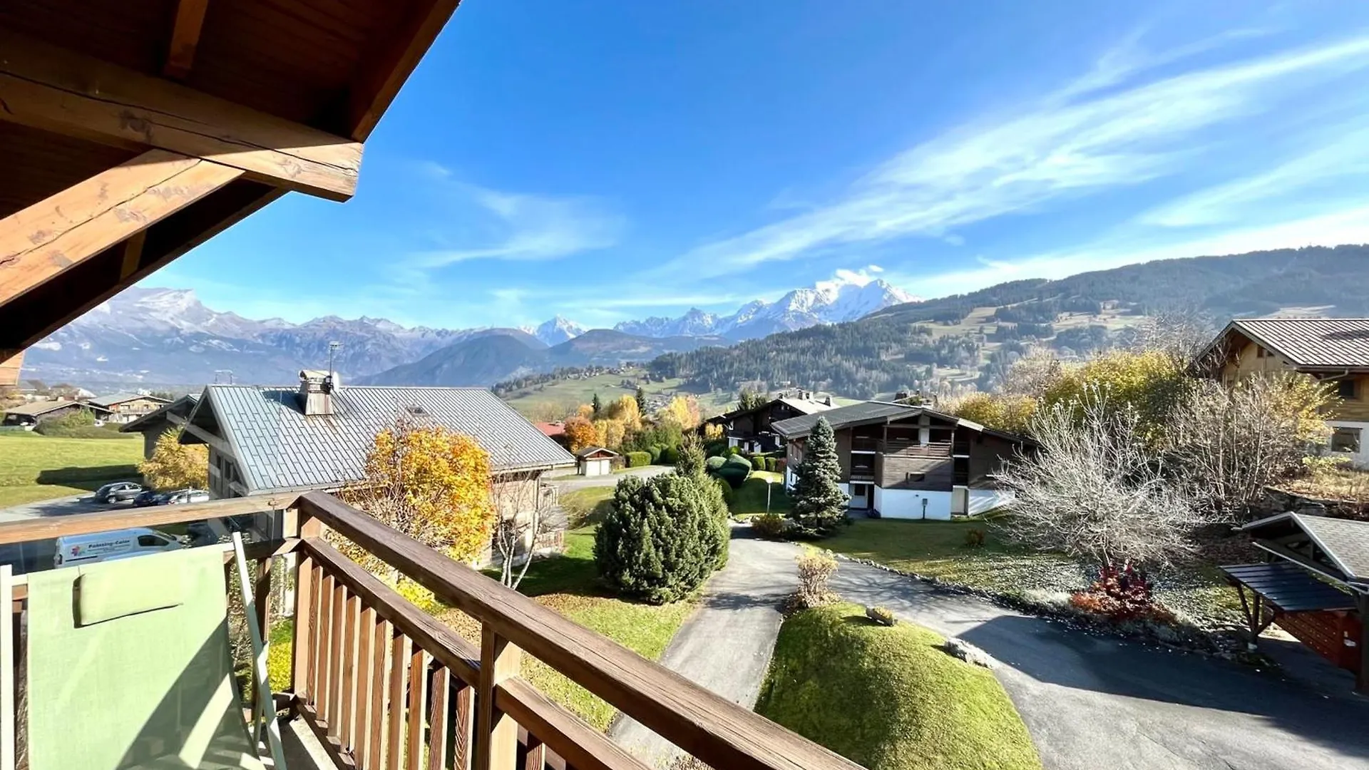 Cosy Apartment With Mont-Blanc And Slope Views Demi-Quartier